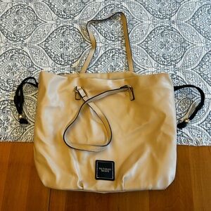 Victoria’s Secret Cinch Top Bare Tote Bag Purse Faux Leather